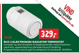 jem & fix ECO 2 ELEKTRONISK RADIATOR TERMOSTAT tilbud