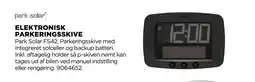jem & fix ELEKTRONISK PARKERINGSSKIVE tilbud