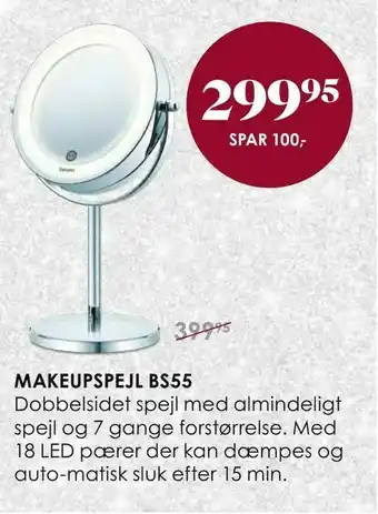 Makeupspejl bs55