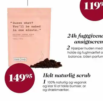 Matas Frank body original coffee scrub tilbud