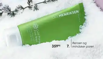 Matas Ole henriksen balance cold plunge pore mask tilbud