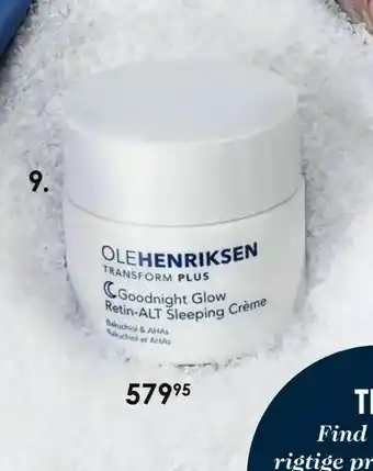 Matas Ole henriksen transform goodnight glow retin-alt sleeping crème tilbud