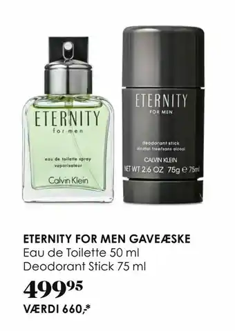 Eternity for men gaveæske