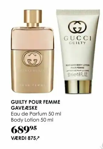 Guilty pour femme gaveæske