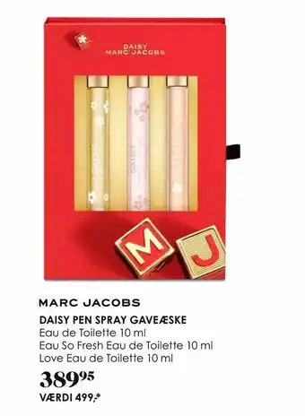 Matas Daisy pen spray gaveæske tilbud