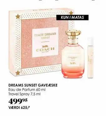 Matas Dreams sunset gaveæske tilbud