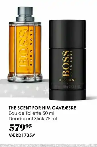 Matas The scent for him gaveæske tilbud