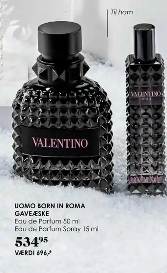 Uomo born in roma gaveæske