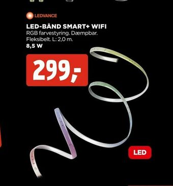 jem & fix Led-bånd smart+ wifi tilbud