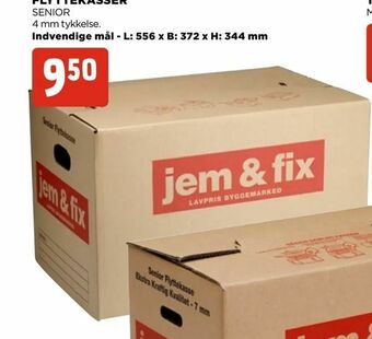 jem & fix Flyttekasser tilbud