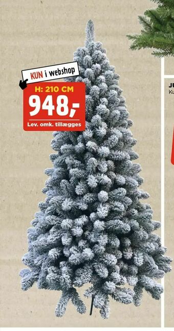 jem & fix Juletræ med sne tilbud