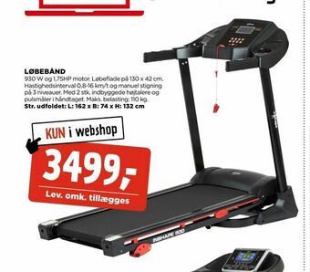 jem & fix Løbebånd tilbud