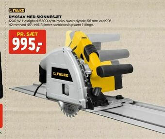 jem & fix Dyksav med skinnesæt tilbud