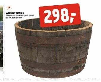 jem & fix Whiskytønde tilbud