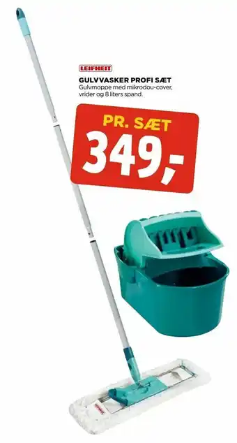 jem & fix Gulvvasker profi sæt tilbud