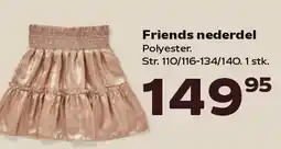 Kvickly Friends nederdel tilbud