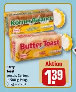 Harry toast