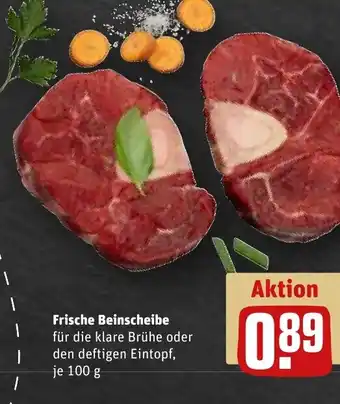 REWE Frische beinscheibe tilbud