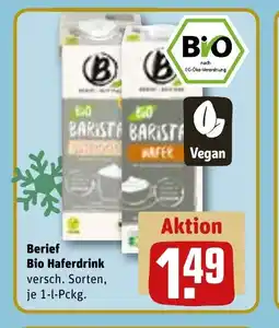 REWE Berief bio haferdrink tilbud