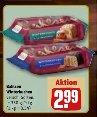 REWE Bahlsen winterkuchen tilbud