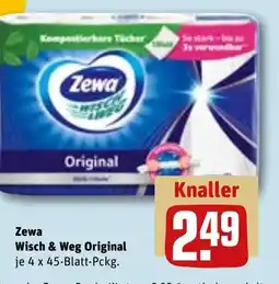 REWE DE Zewa wisch & weg original tilbud