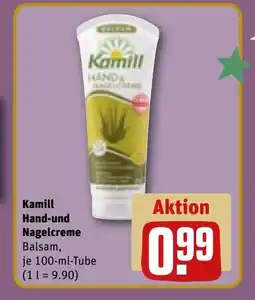 REWE Kamill hand-und nagelcreme tilbud