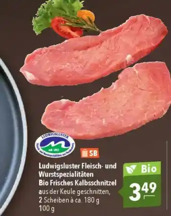 Citti Ludwigsluster fleisch- und wurstspezialitäten bio frisches kalbsschnitzel tilbud