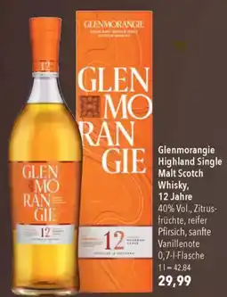 Citti Glenmorangie highland single malt scotch whisky, 12 jahre tilbud