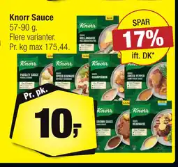 Calle Knorr Sauce tilbud