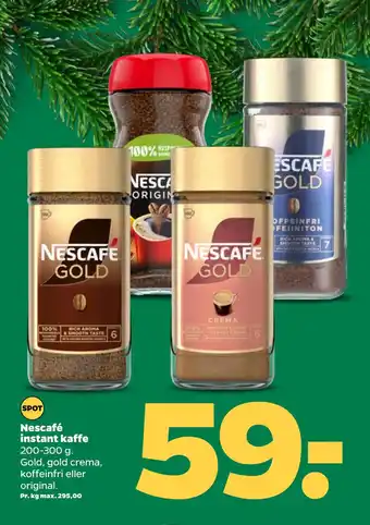 Netto Nescafé instant kaffe tilbud