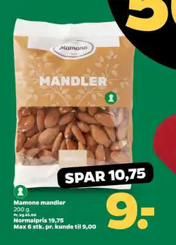 Netto Mamone mandler tilbud