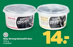 Netto Stay Strong laktosefri skyr tilbud