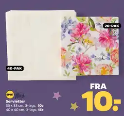 Netto Servietter tilbud
