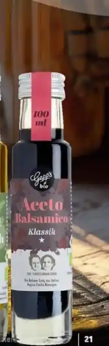 Citti Gepp's Bio Aceto Balsamico tilbud