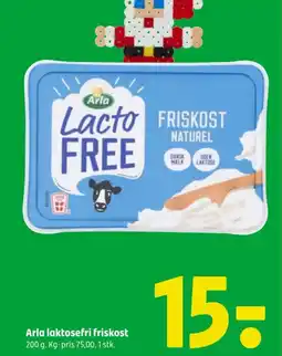 Coop 365 ARLA laktosefri friskost tilbud