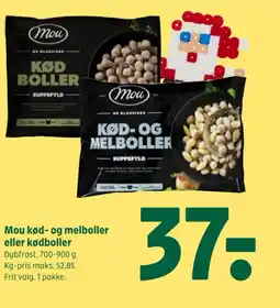 Coop 365 MOU kød- og melboller eller kødboller tilbud