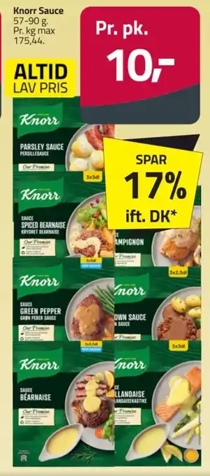 Fleggaard KNORR Sauce tilbud