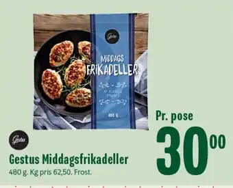 Min Købmand Gestus Middagsfrikadeller tilbud