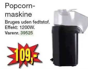 Harald Nyborg Popcornmaskine tilbud