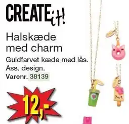 Harald Nyborg Halskæde med charm tilbud