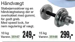 Harald Nyborg Håndvægt tilbud