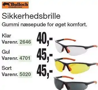 Harald Nyborg Sikkerhedsbrille tilbud