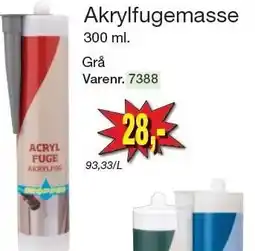 Harald Nyborg Akrylfugemasse tilbud