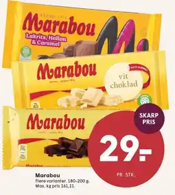 SPAR Marabou tilbud