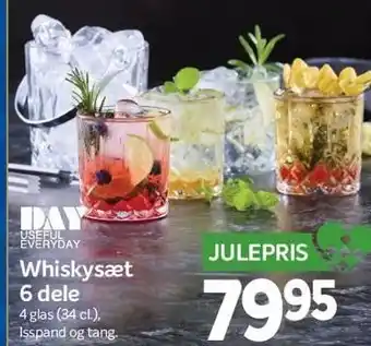 Din Isenkræmmer DAY Whiskysæt 6 dele tilbud