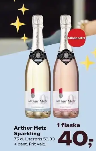 SuperBrugsen Arthur Metz Sparkling tilbud