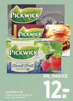 MENY PICKWICK TE tilbud