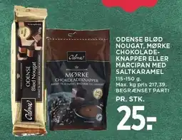 MENY ODENSE NOUGAT, CHOKOLADE ELLER MARCIPAN tilbud