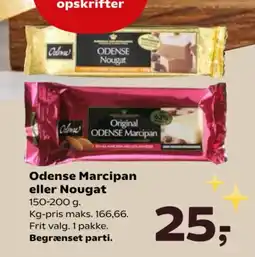 Kvickly ODENSE Marcipan eller Nougat tilbud