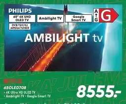 Bilka Philips 65OLED708 tilbud